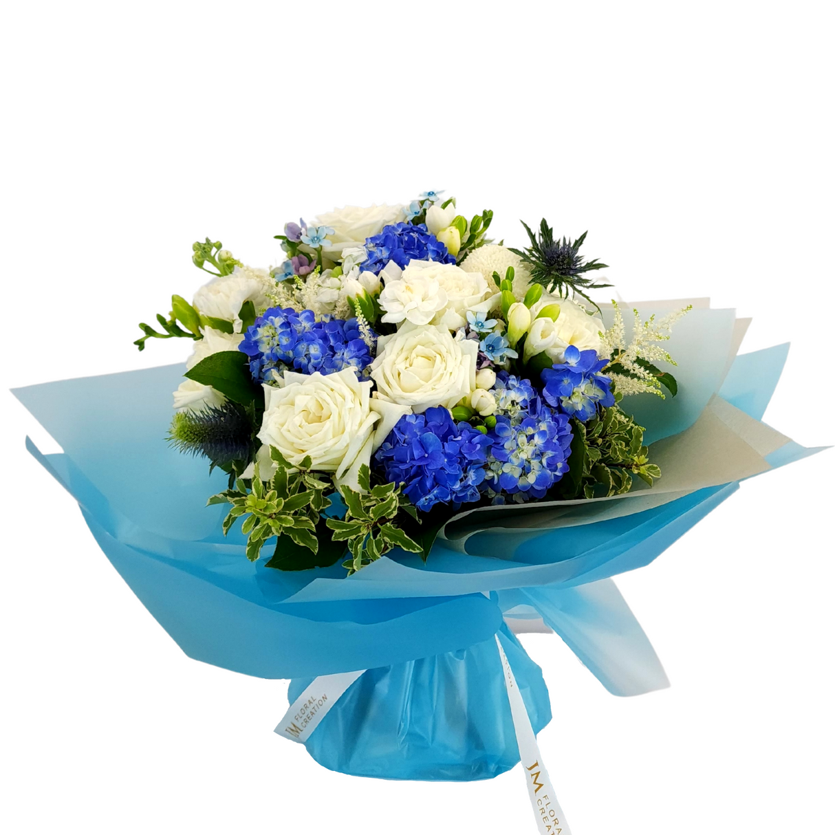 lorena Roses & Hydrangeas Bouquet Birthday Flower Bouquet Singapore