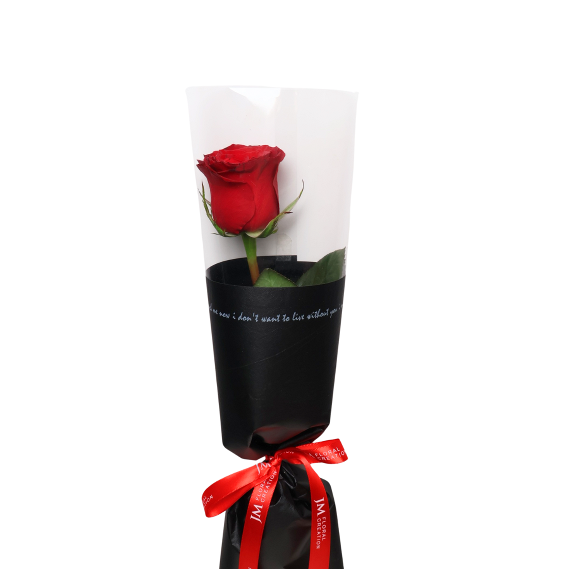 Rose Single Stalk Bouquet