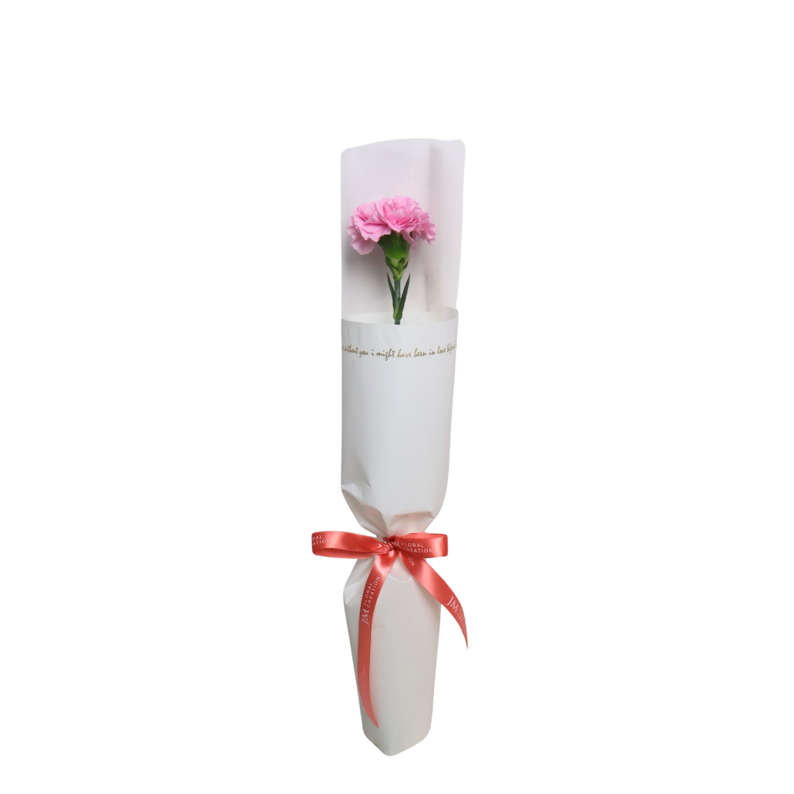Carnation Single Stalk Bouquet