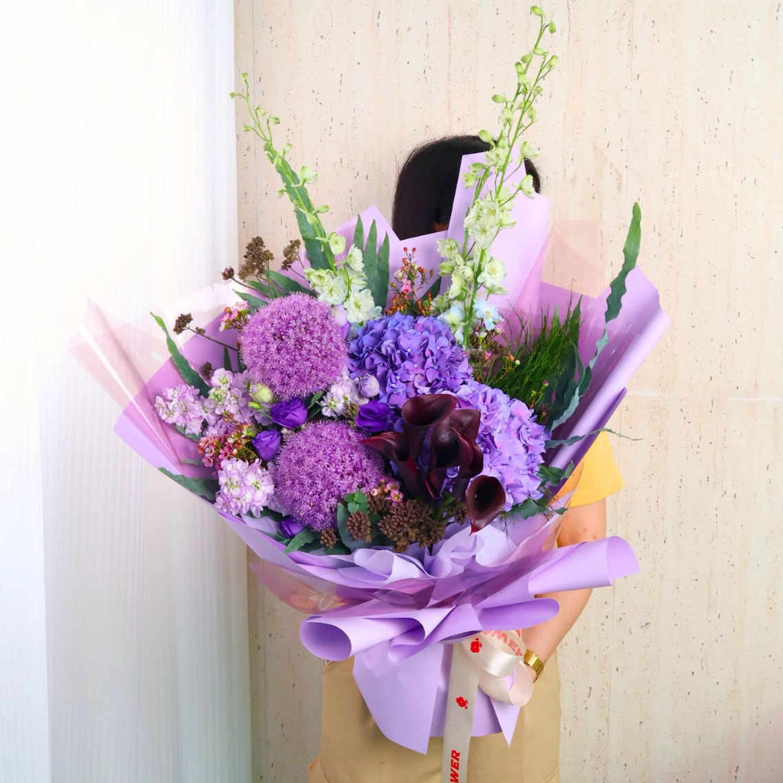 Nerissa (2 Hydrangea) - Luxe Giant Bouquet