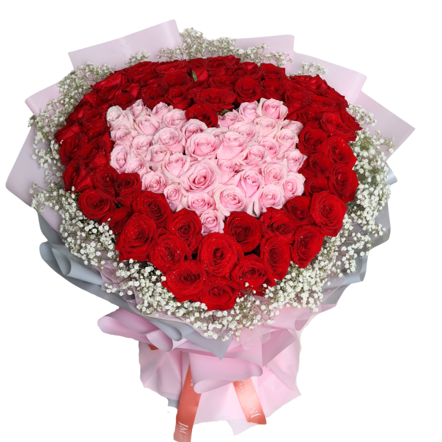 Devoted Desire (99 Roses) - Flower Bouquet