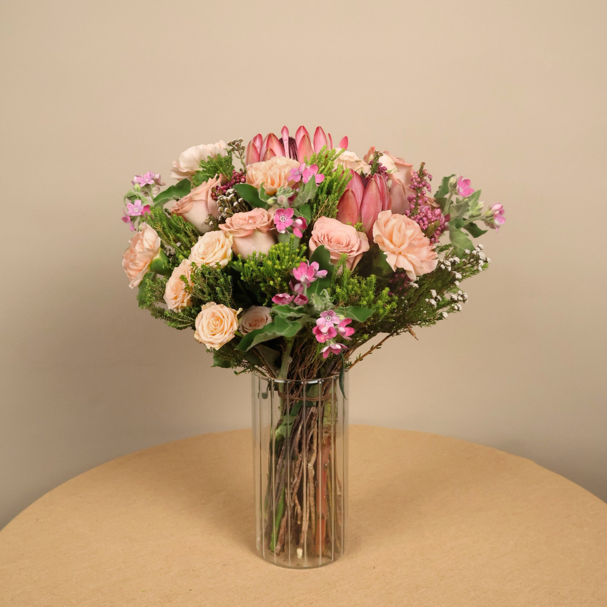Peach Paradise - PetalBox Luxe Bouquet