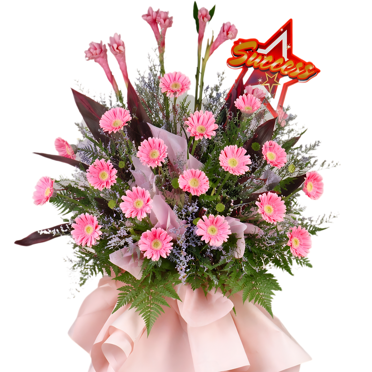 Pink Prosper - Congratulatory Flower Stand