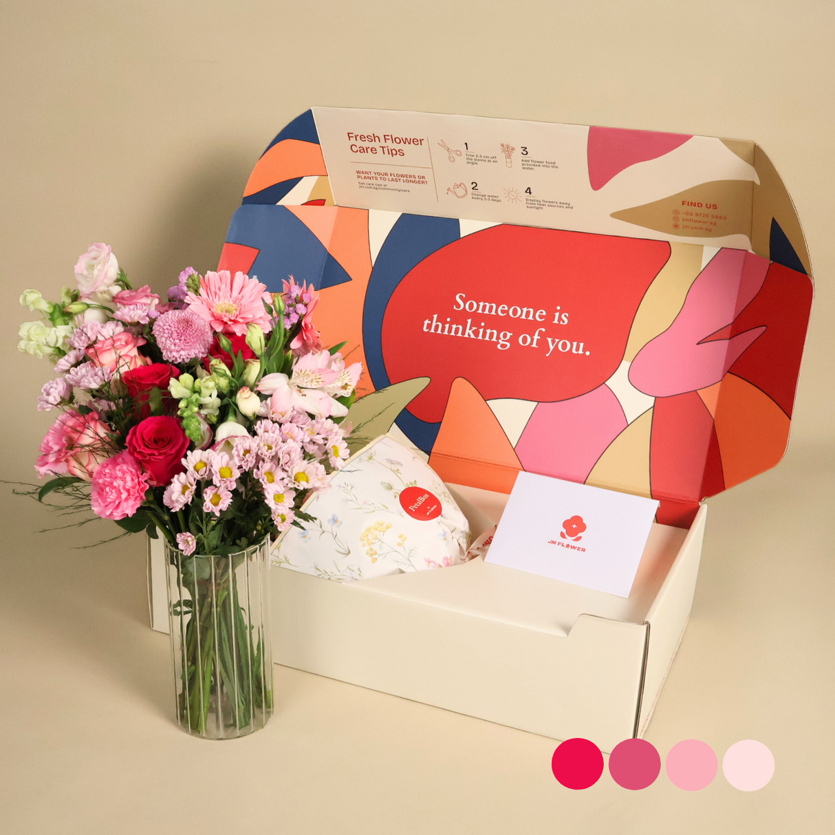Pink Berry - PetalBox Signature Bouquet