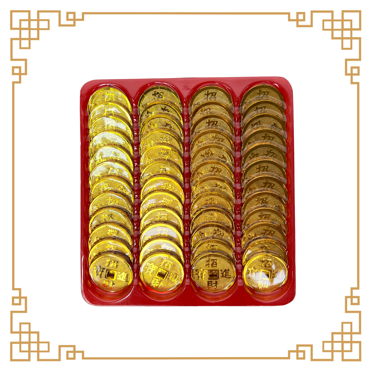 Plastic Coin 3cm (48P)