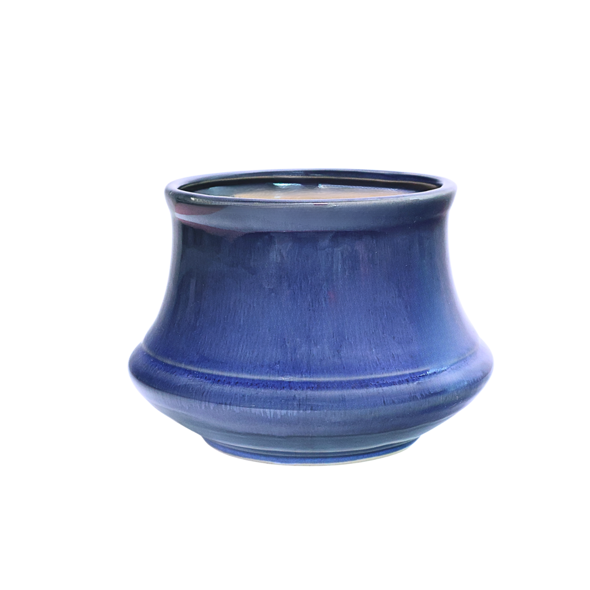 Navey Blue Ceramic Pot