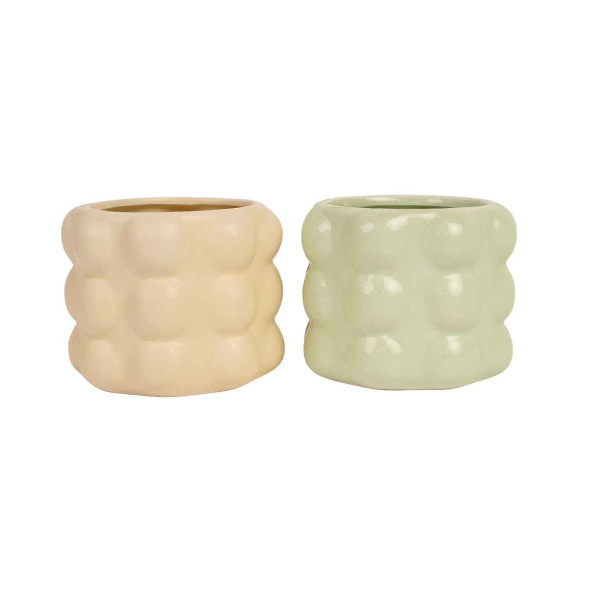 Bubble Bliss Ceramic Pot