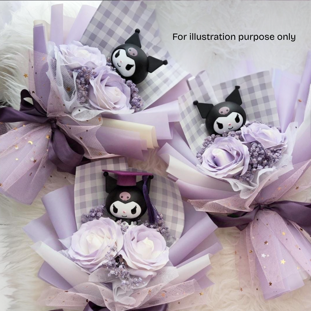 Kuromi Flower Topper