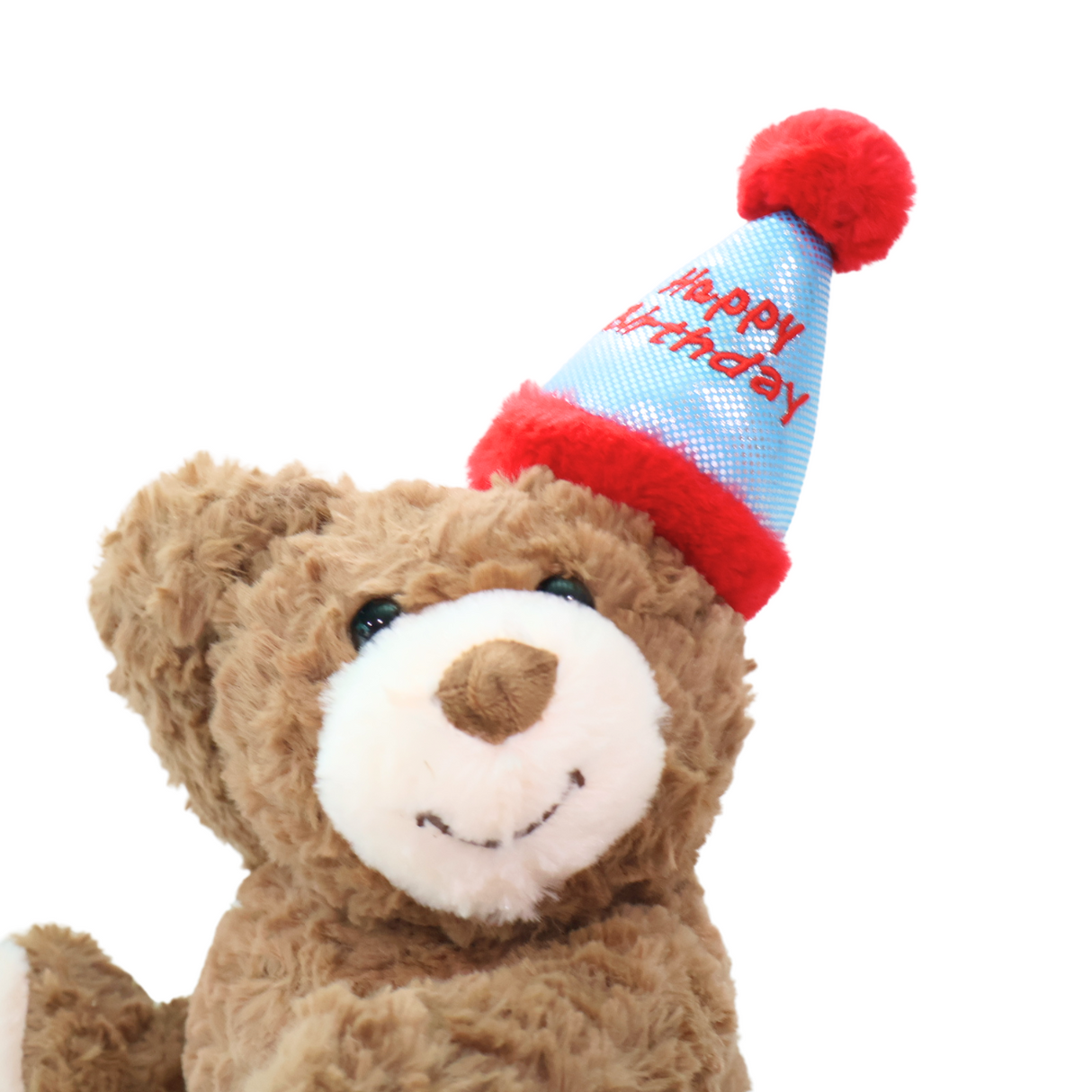 Brown Bear Plush Happy Birthday