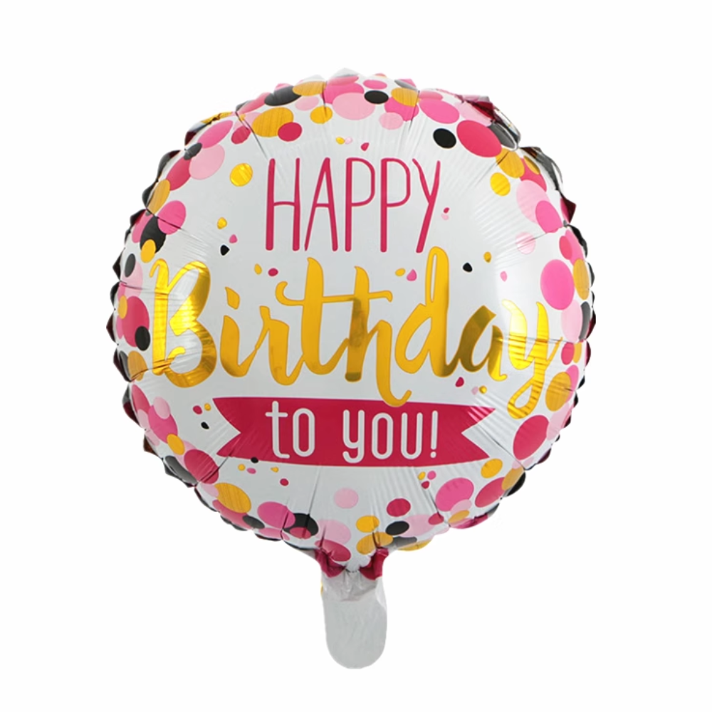 Birthday Balloon - Round