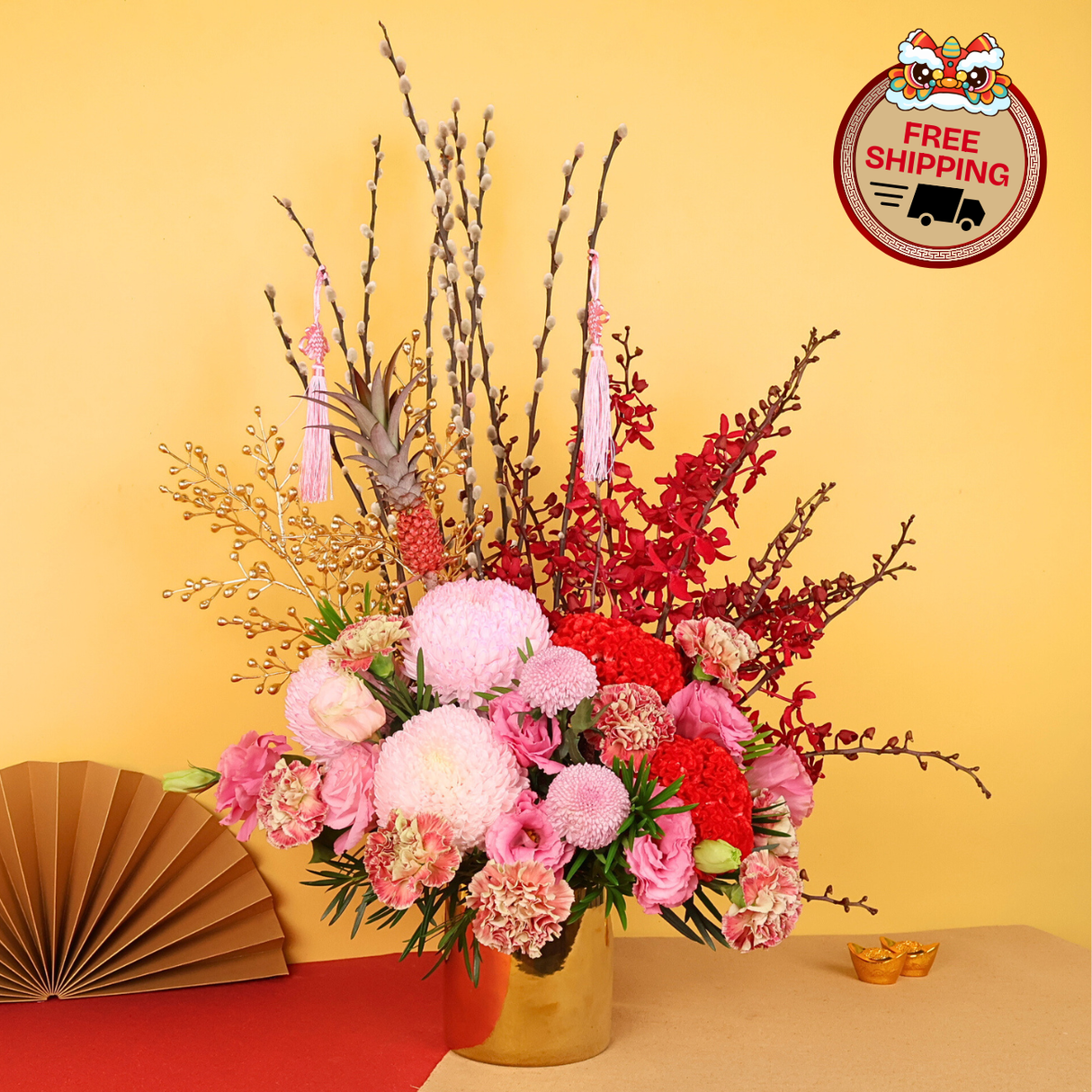 Prosperous Success - CNY Table Flower