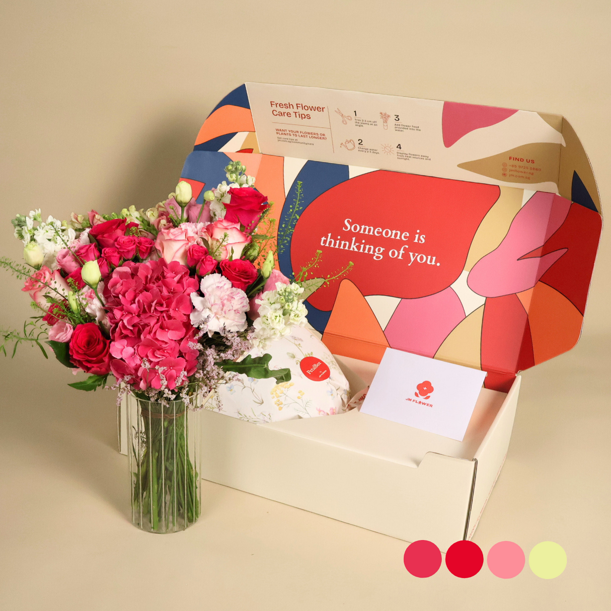 Raspberry Crush - PetalBox Luxe Bouquet