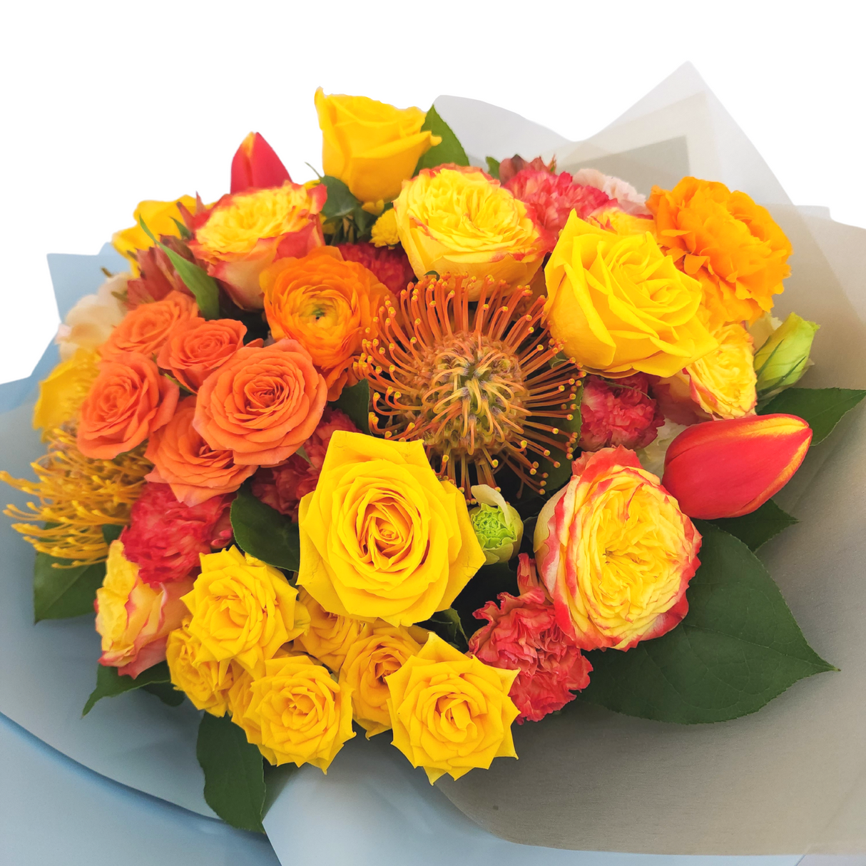 rosa Tulips and Roses Birthday Flower Bouquet Singapore