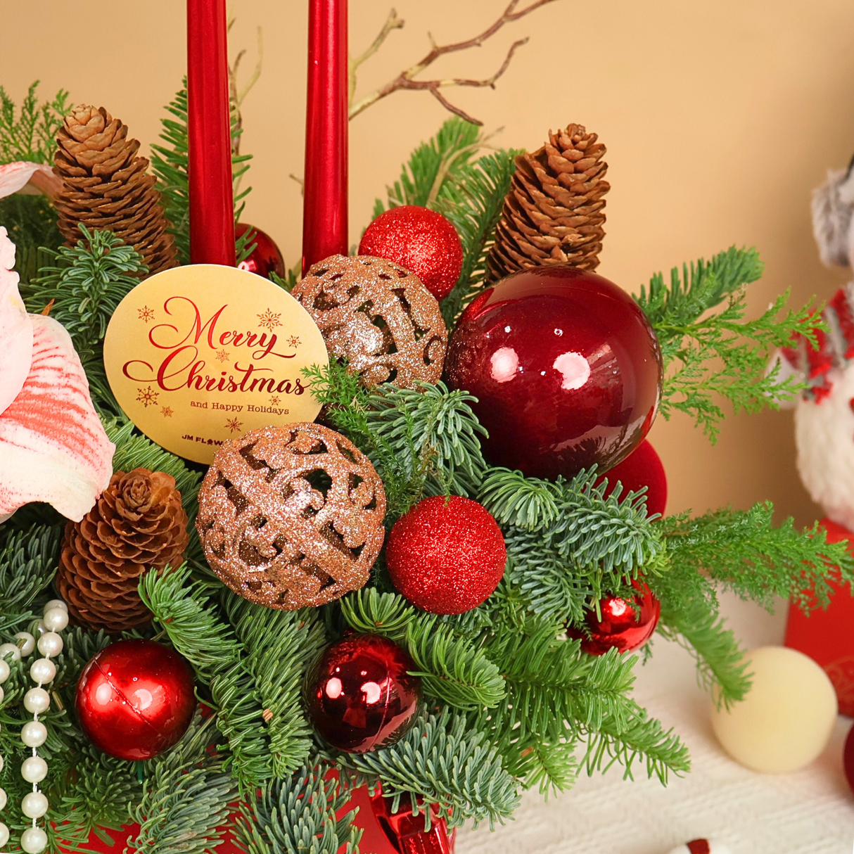 Ruby Royale - Christmas Arrangement