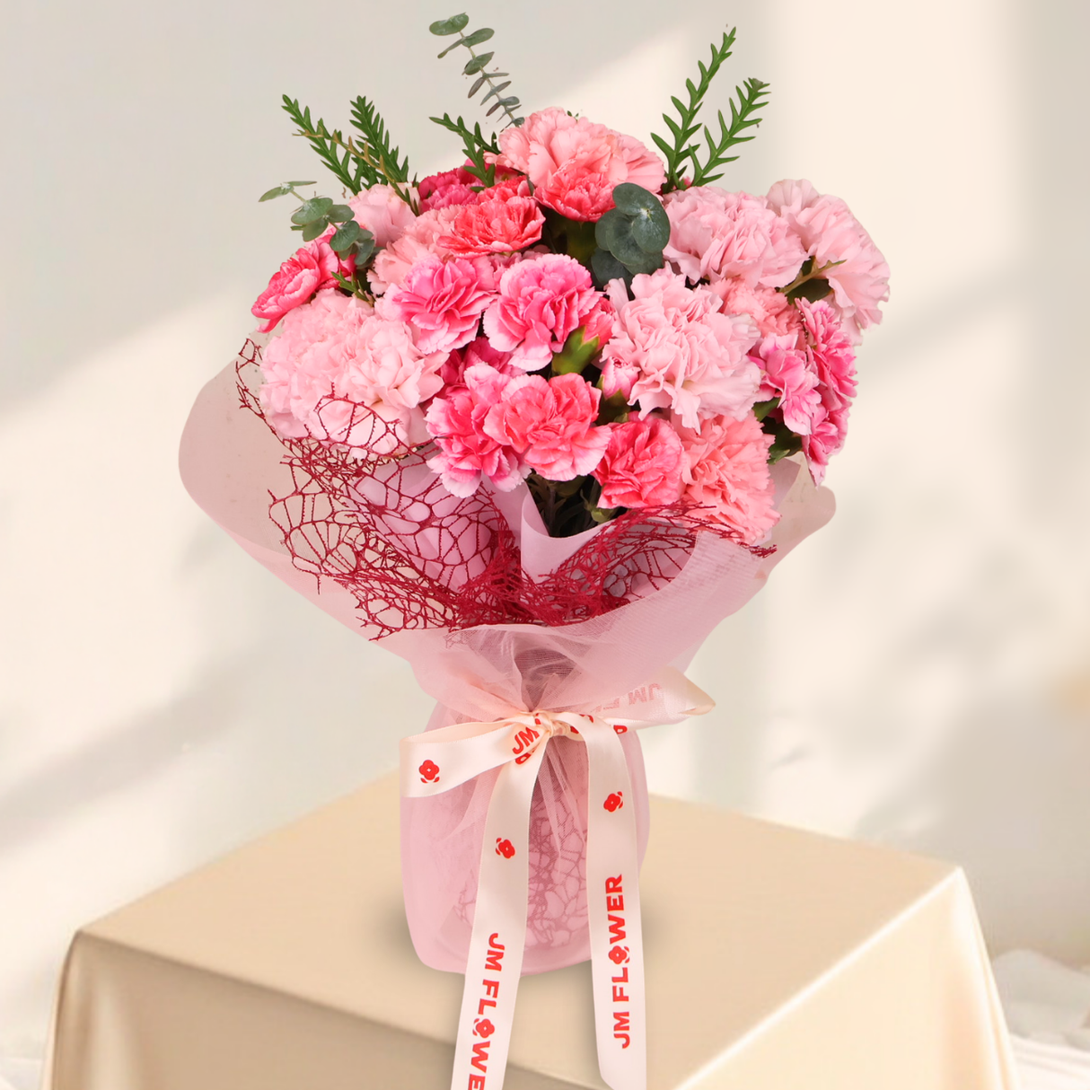 Soft Radiance (12 Carnation) - Mother's Day PetalBox
