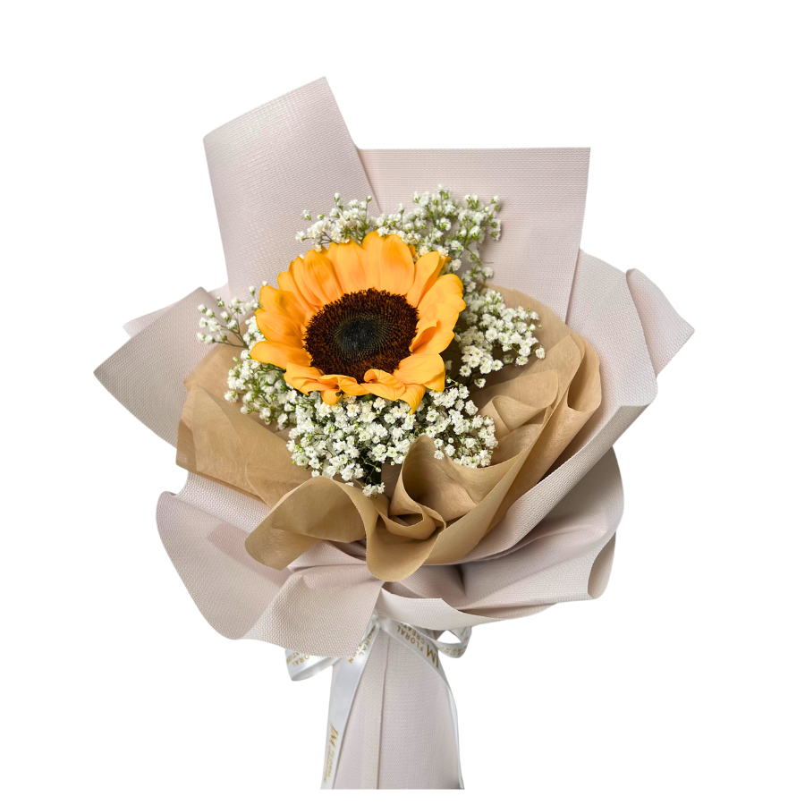 Sunshine Success ( 1 Sunflower) - Flower Bouquet