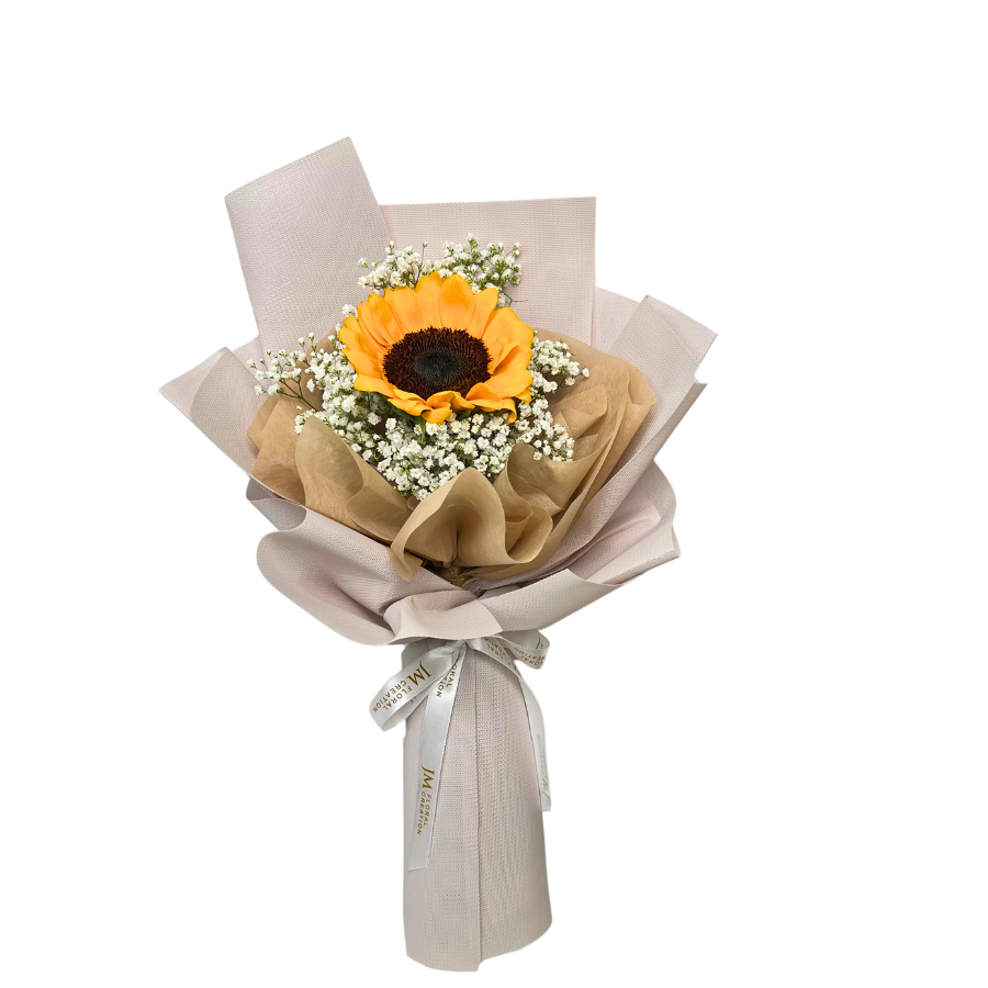 Sunshine Success ( 1 Sunflower) - Flower Bouquet