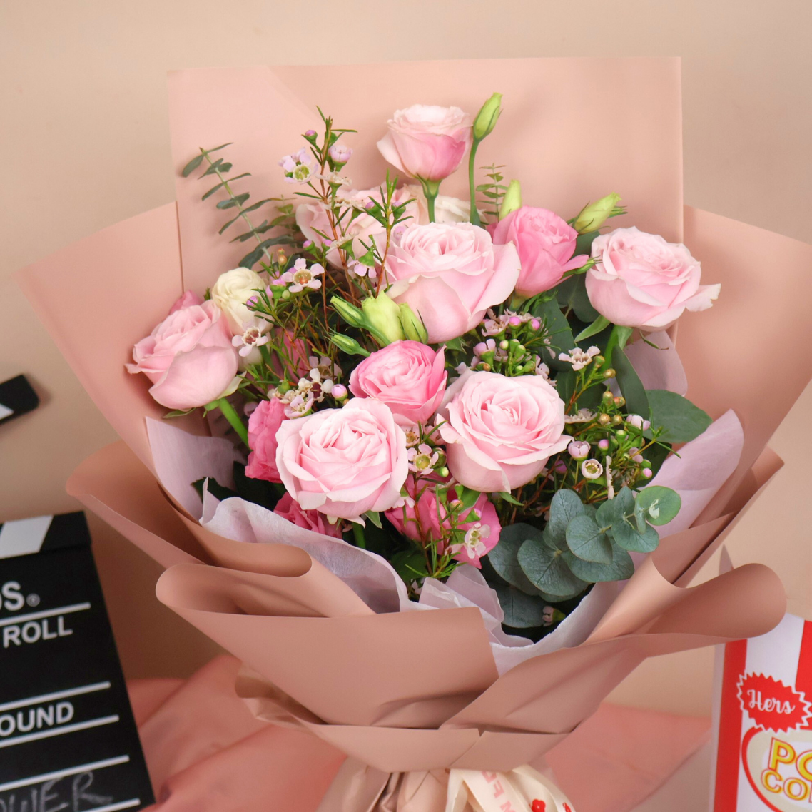 Sweet Temptation (6 Roses) - Valentine Flower Bouquet