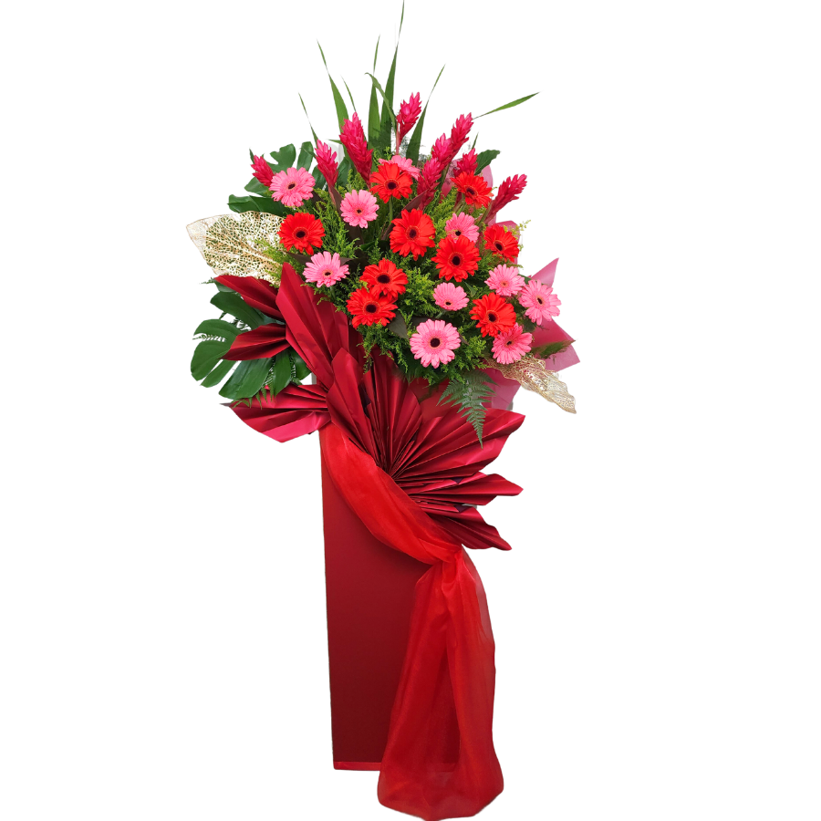 Triumph Accomplishment - Congratulatory Flower Stand