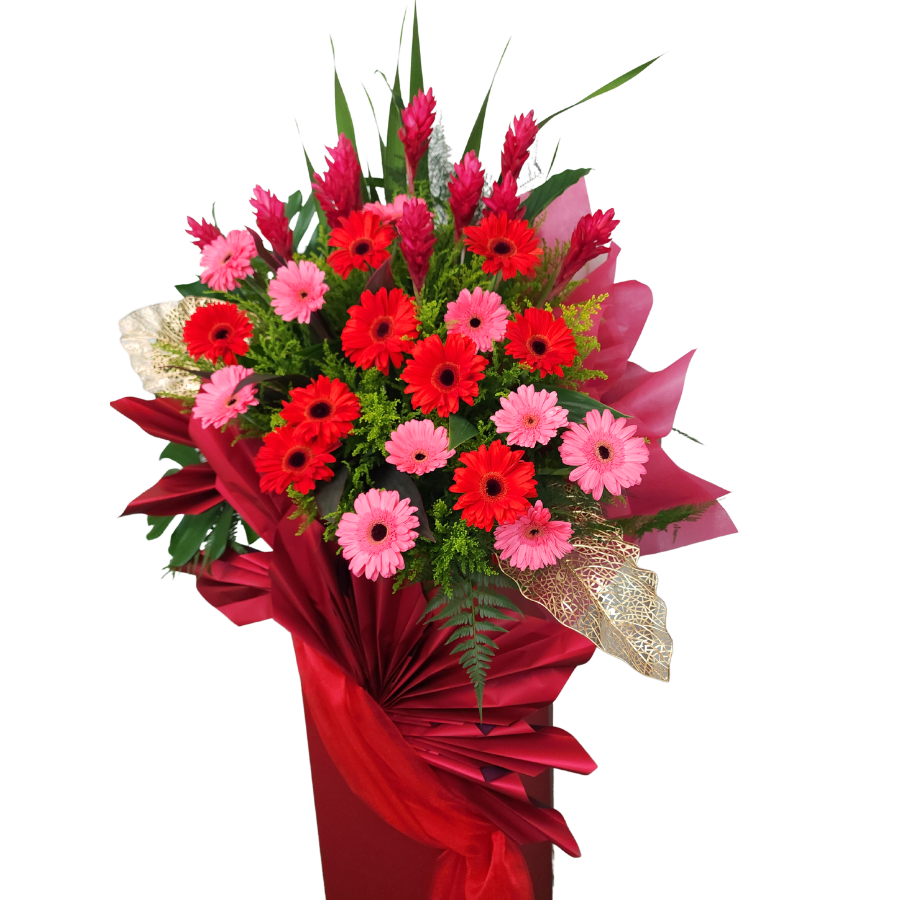 Triumph Accomplishment - Congratulatory Flower Stand