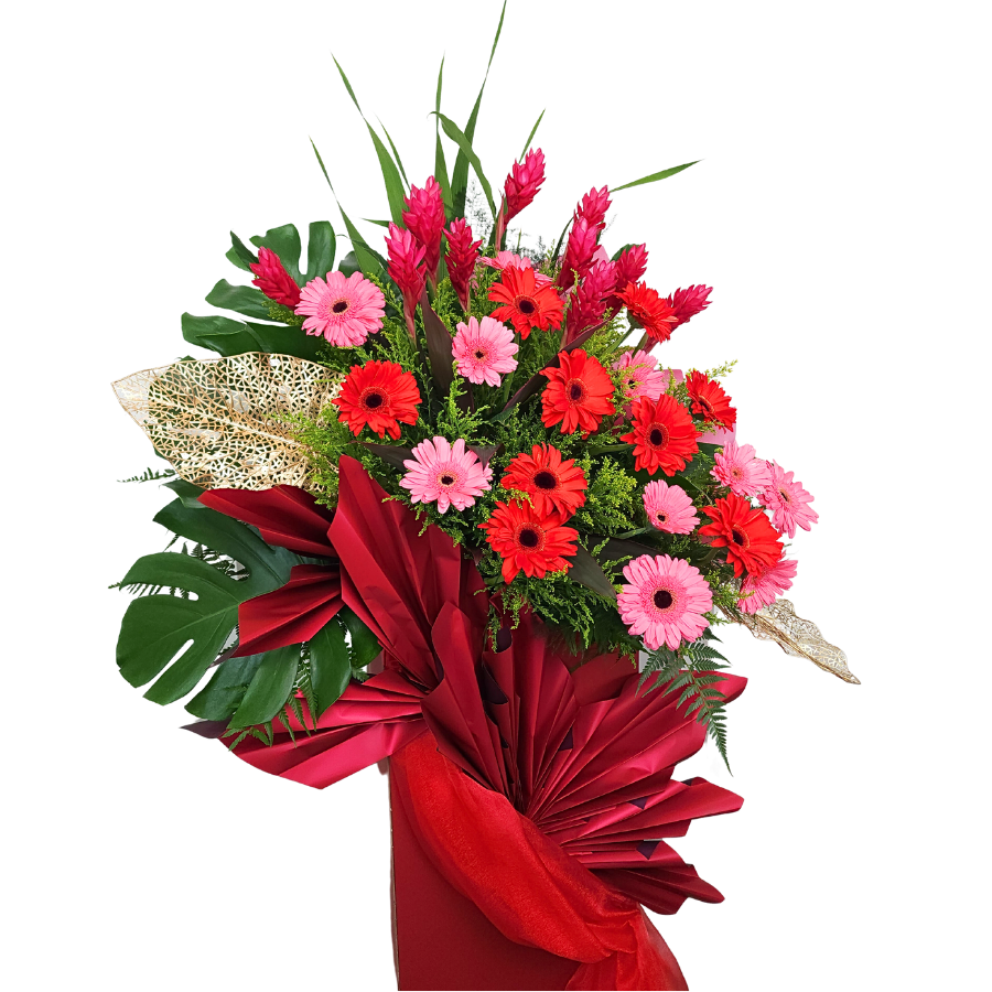 Triumph Accomplishment - Congratulatory Flower Stand