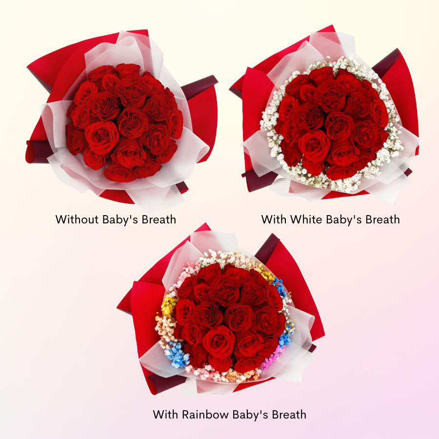 destiny-red-bouquet Red Roses Flower Bouquet Singapore