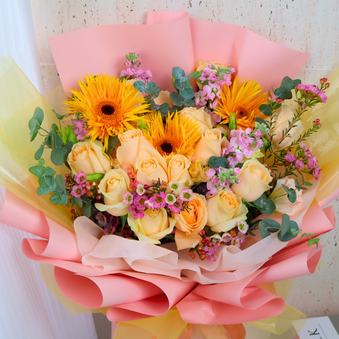Vespera (20 Roses)- Flower Bouquet
