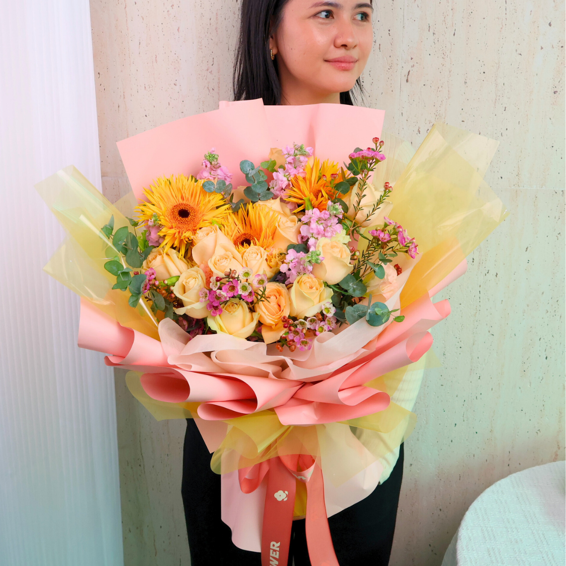 Vespera (20 Roses)- Flower Bouquet