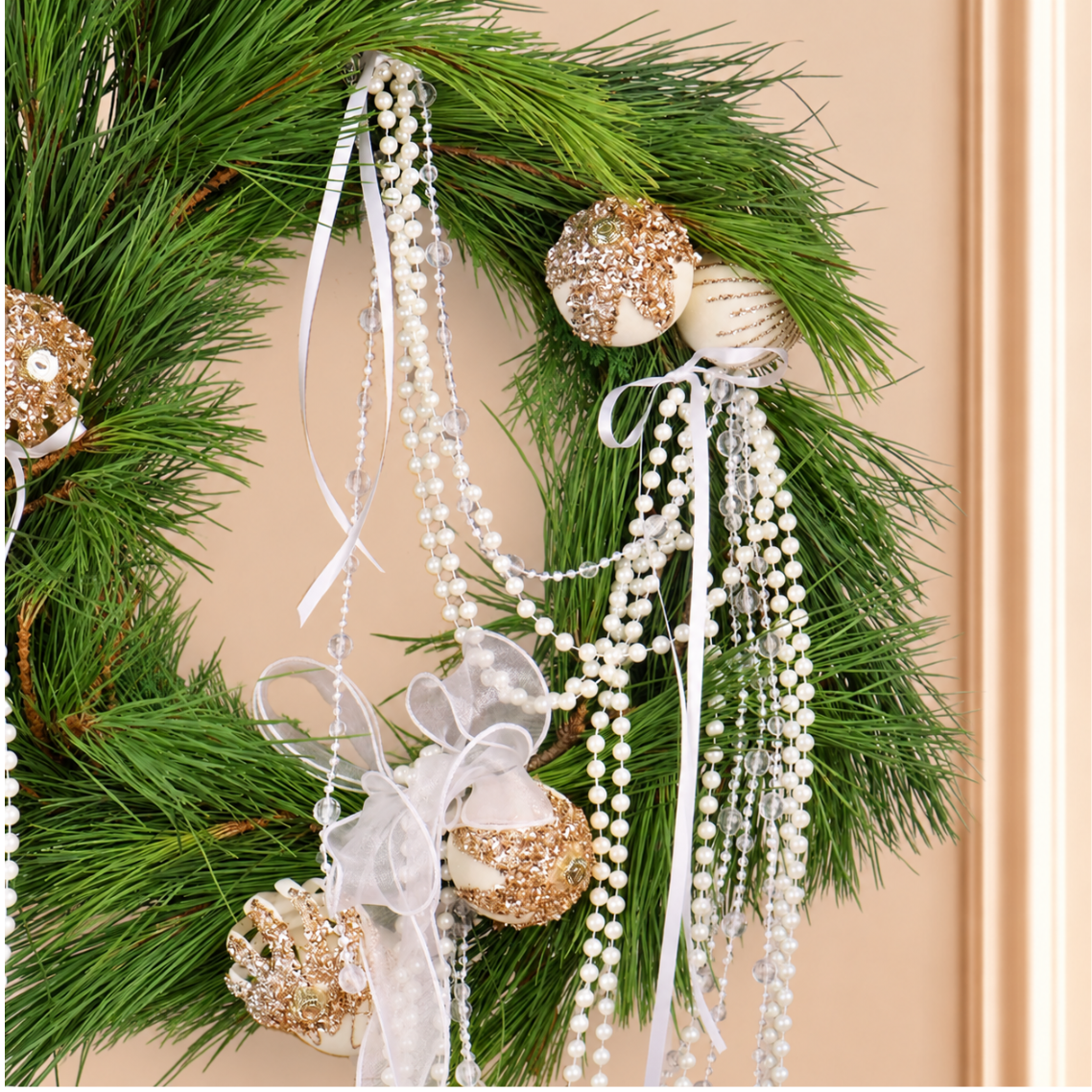 Winter Lace - Christmas Wreath