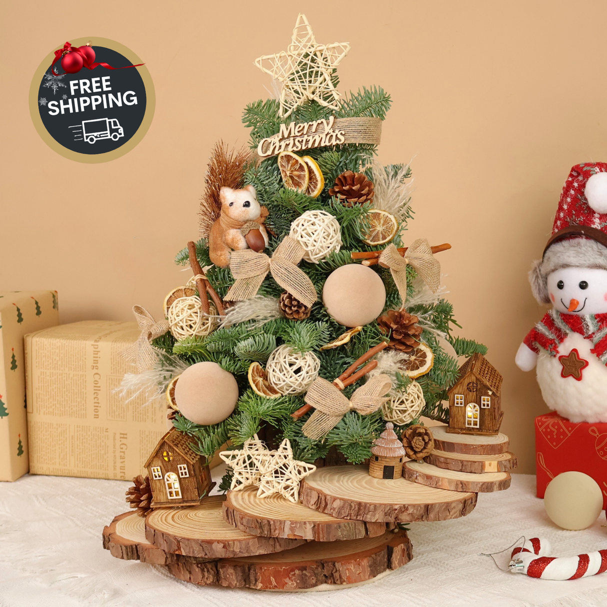 Woodsmoke Pine - Fresh Mini Christmas Tree