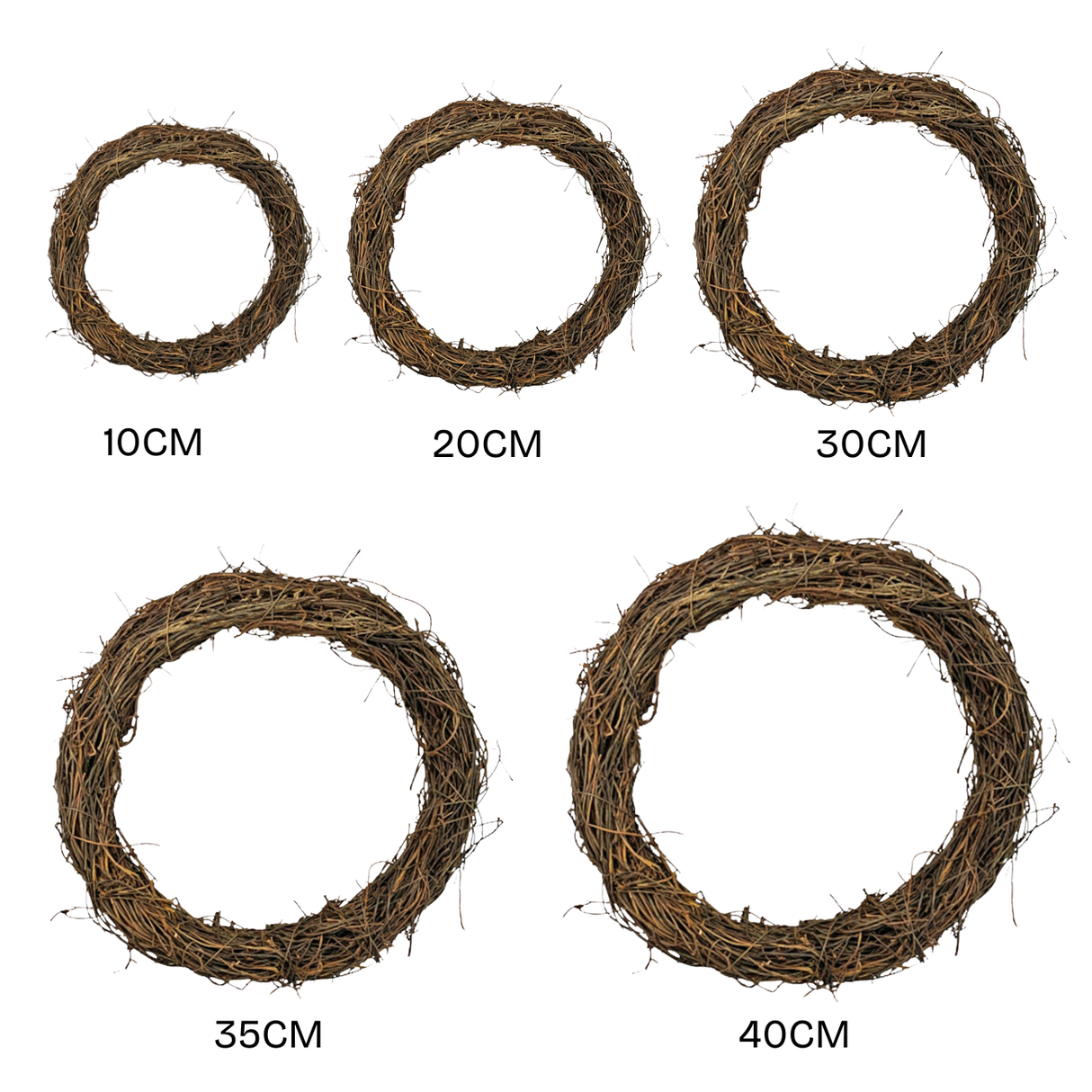 Natural Rattan Wreath