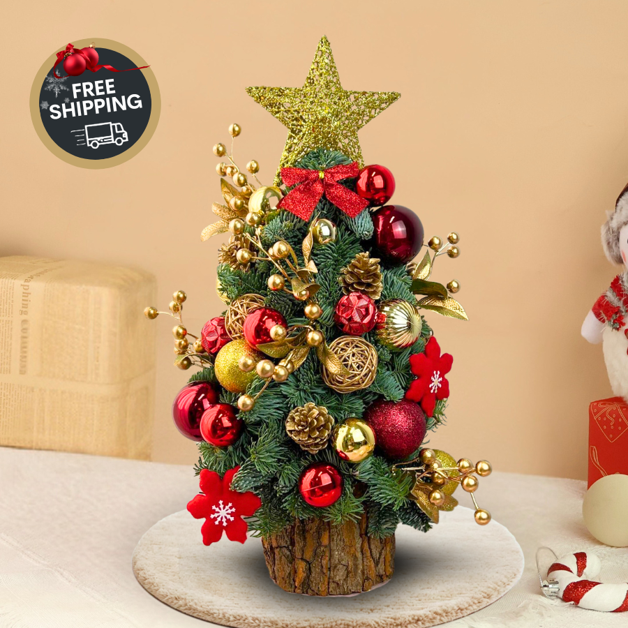 Tinsel Treasure - Fresh Mini Christmas Tree