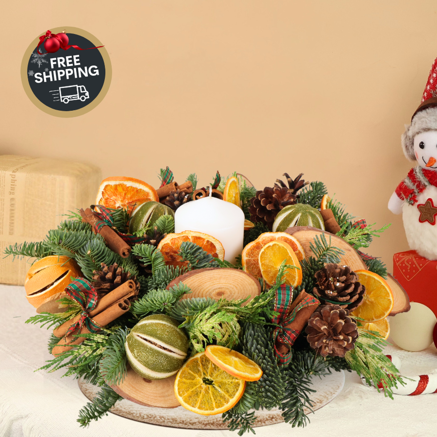 Rustic Light - Christmas Arrangement