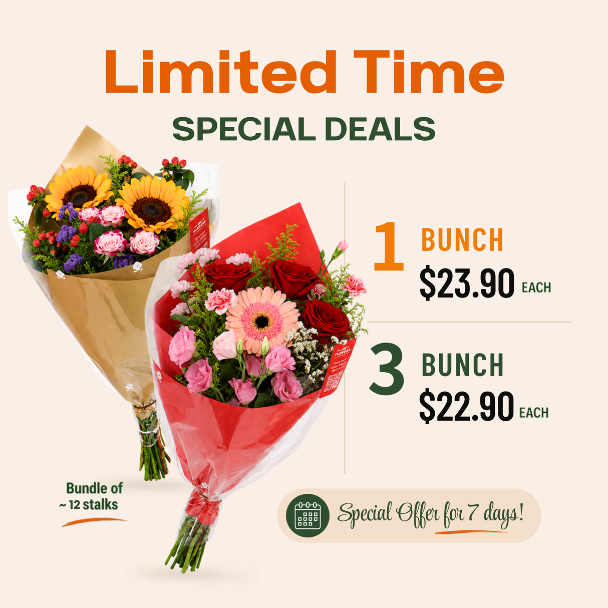 Mix Flower Bunch *Promotion*