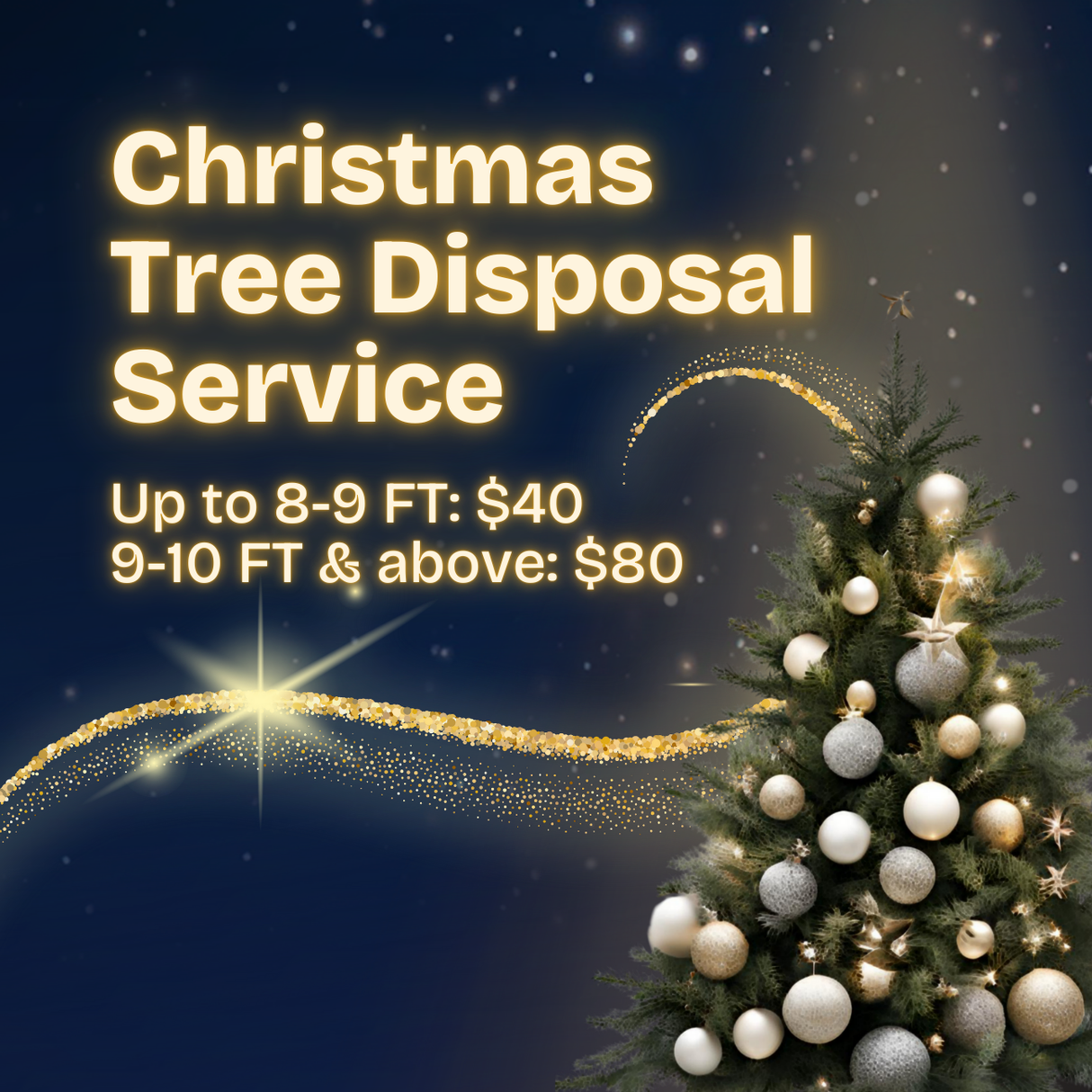 Christmas Tree Disposal Service