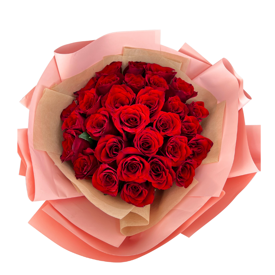 Aria (33 Roses) - Valentine Flower Bouquet