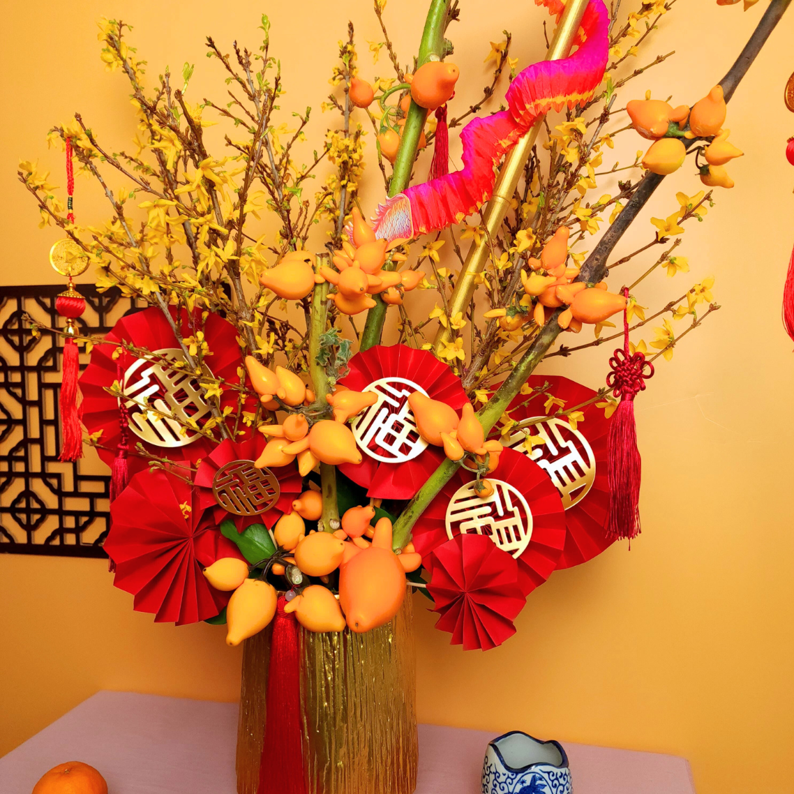 Dragon Dynasty - CNY Table Flower