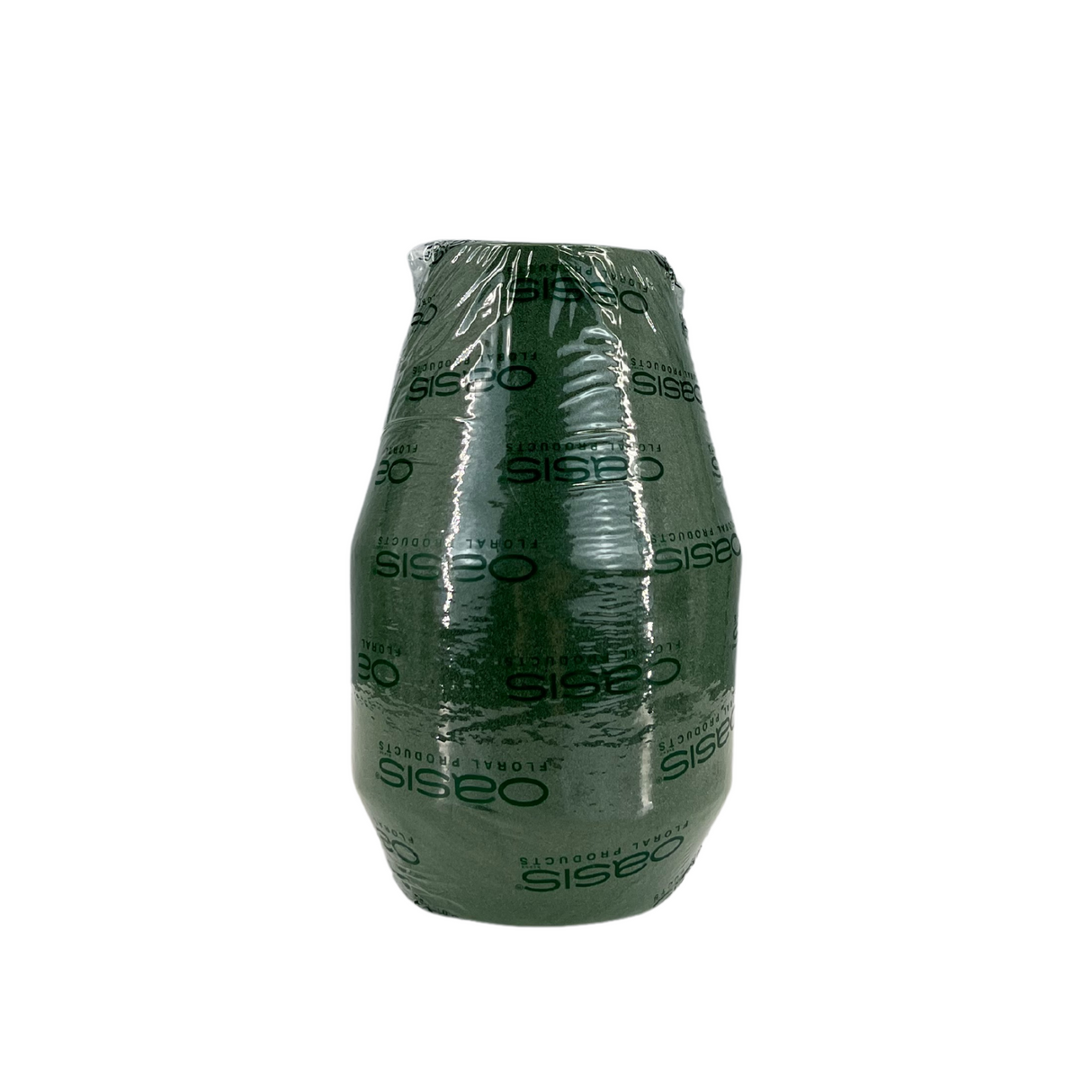 Stoneware vase with creative arts design.