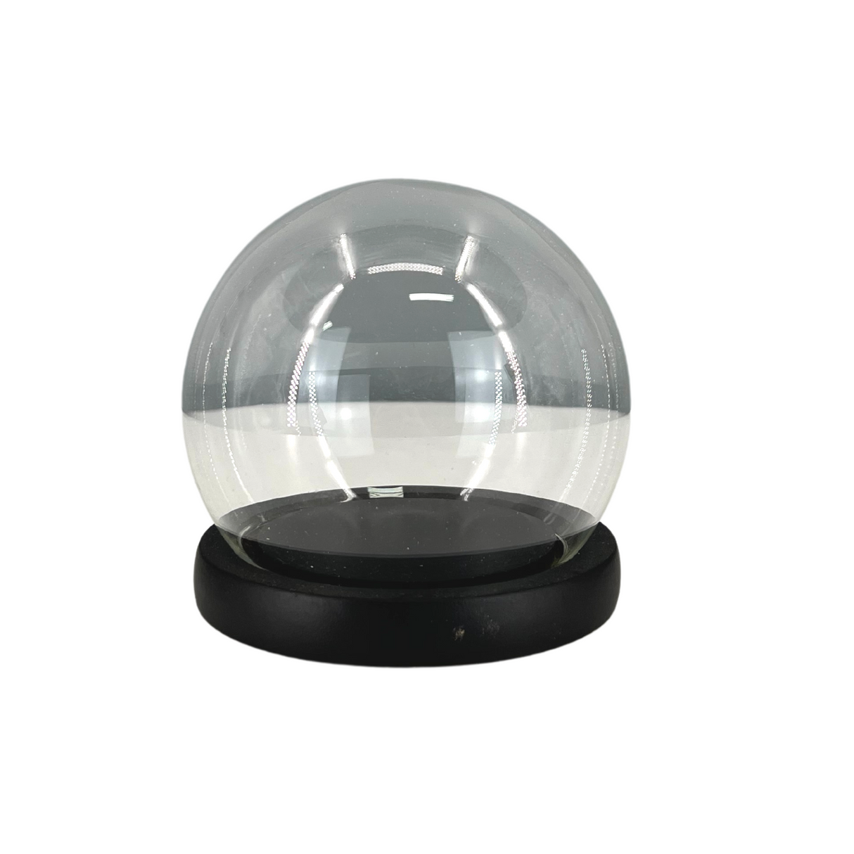 Glass R12 ball (wood base)