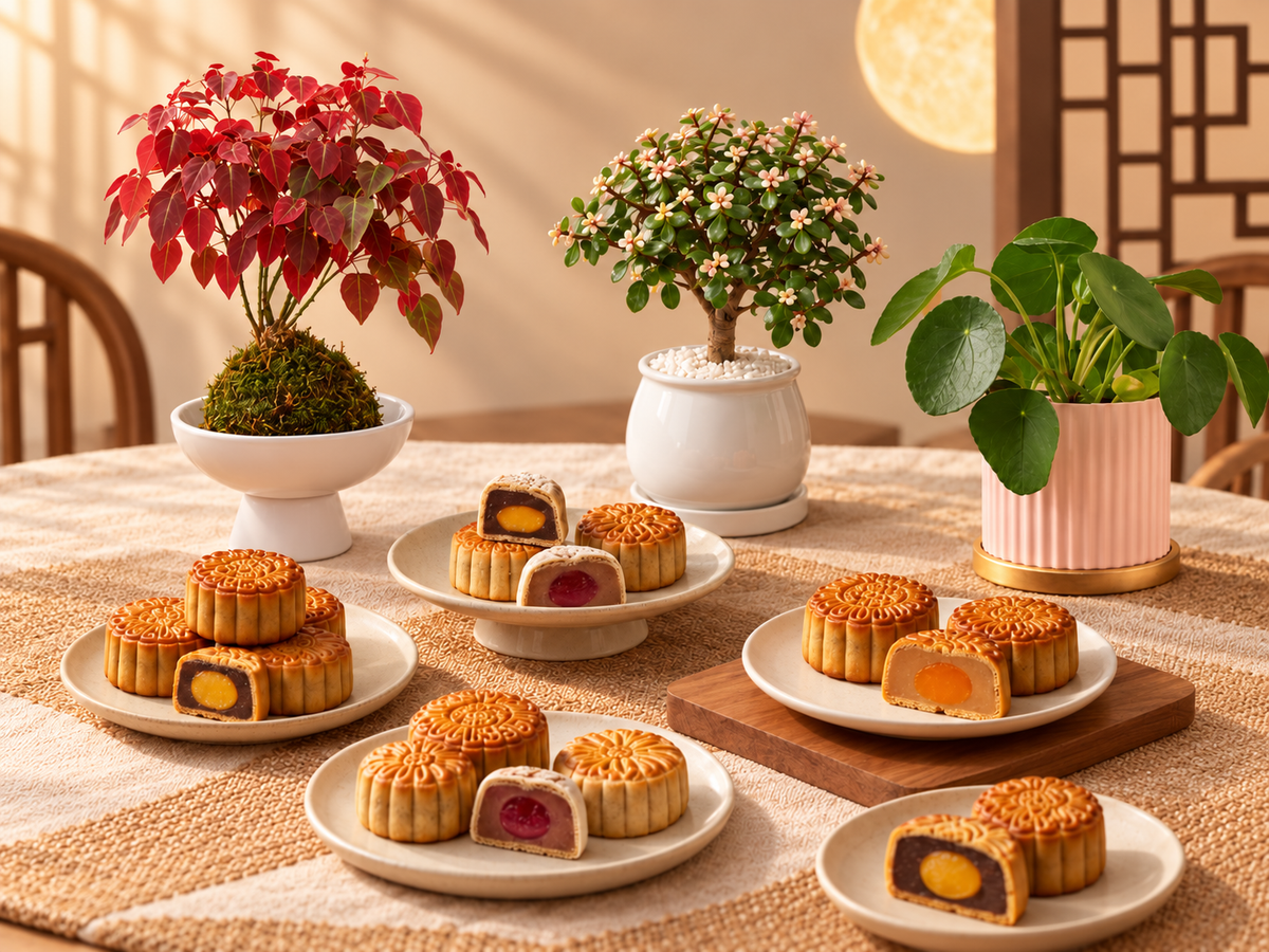 Mid-Autumn Gifts Beyond Mooncakes: Prosperity Plants, Orchids & Meaningful Blooms