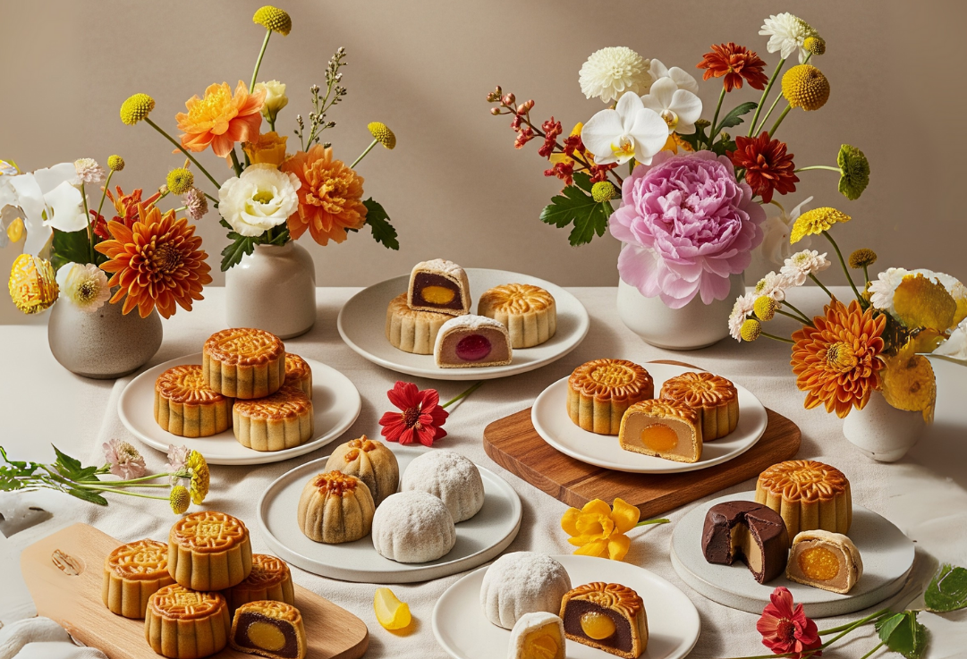 Mooncakes & Blooms: Perfect Pairings for Mid-Autumn