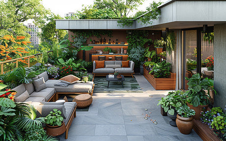 Multi-Functional Small Garden Landscape Ideas: Relax, Dine and Play in One Space