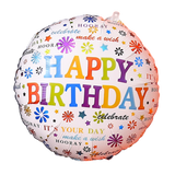 Birthday Balloon - Round