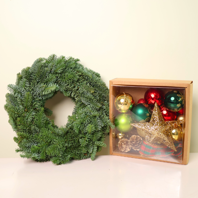 DIY Kit (Premium) - Fresh Christmas Wreath