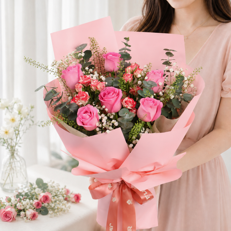 Gabriella (6 Roses) - Flower Bouquet