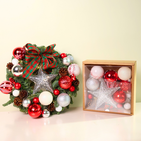 DIY Kit (Premium) - Fresh Christmas Wreath