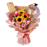 Big Dreams (3 Sunflower) - Flower Bouquet