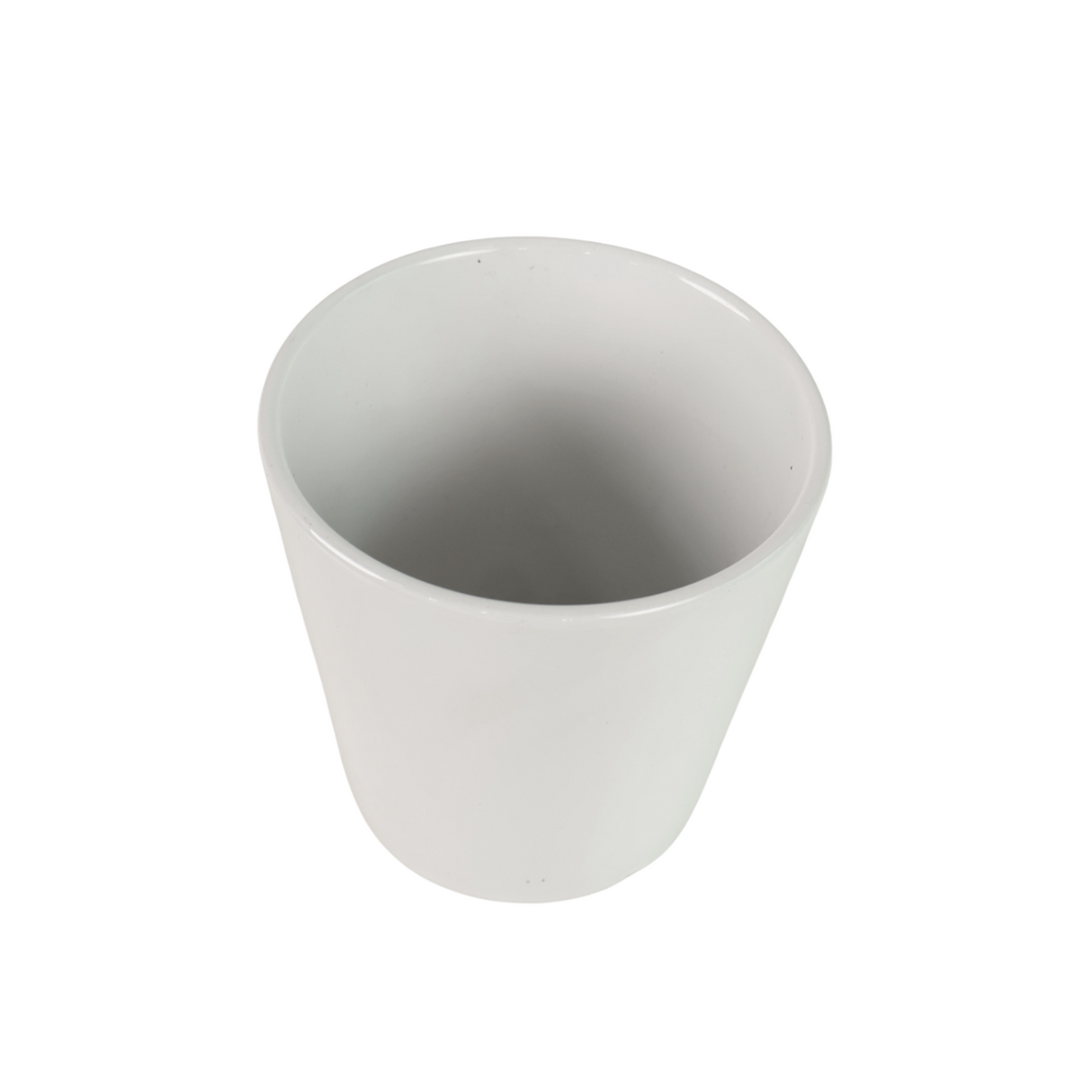 Chalk White Ceramic Pot