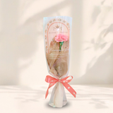 Carnation Single Stalk Bouquet (Floral Pattern)