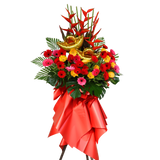 Tropical Celebration - Congratulatory Flower Stand